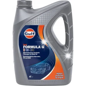 Motorový olej SYNTETICKÝ MOTOROVÝ OLEJ GULF FORMULA G 4 L 5W-30