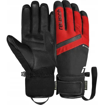 Rukavice Zimní rukavice REUSCH Booster GORE-TEX černo-červené, velikost 9