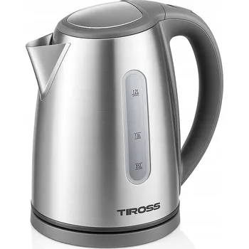 Rychlovarná konvice Rychlovarná konvice Tiross TS-1350 2200 W 1,7 l stříbrná/šedá