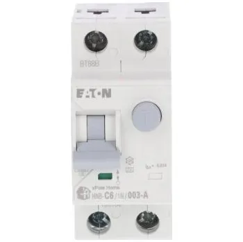 vypínač Proudový chránič Eaton 230 V IP20 6 A