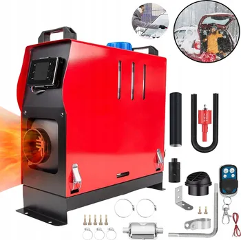 Přímotop NEZÁVISLÉ TOPENÍ 8KW 12V DIESELOVÉ S DÁLKOVÝM OVLÁDÁNÍM, VENTILÁTOREM A OLEJOVÝM ČERPADLEM