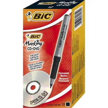 Permanentní popisovač BIC černý 12 ks