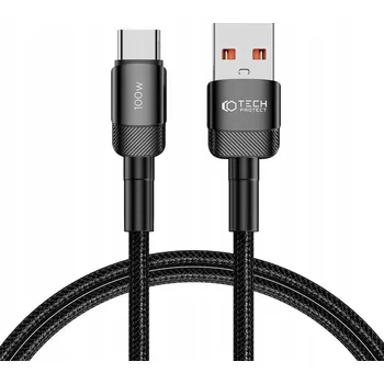 Datový kabel Kabel Tech-protect USB - USB-C 1 m černý