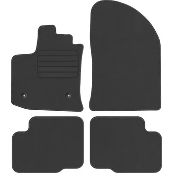 autokoberec Kobercové rohože Edecor velurové 4 ks