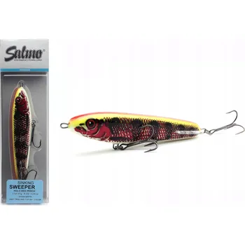 Umělá nástraha WOBLER SALMO Sweeper SNK 12cm HOLO ČERVENÝ OKOUN 1 Ks