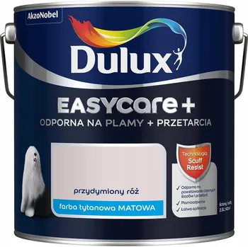 barva na zeď Dulux Latexová Barva na zeď 2,5 l matná růžová