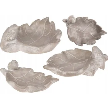 Pro ptáka Stylové krmítko pro ptáky ve tvaru listu s ptáčkem