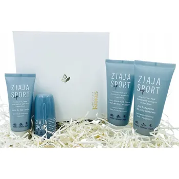 Kosmetická sada Ziaja Sport UP Dárková sada pro aktivní 4v1 Trénink Energie