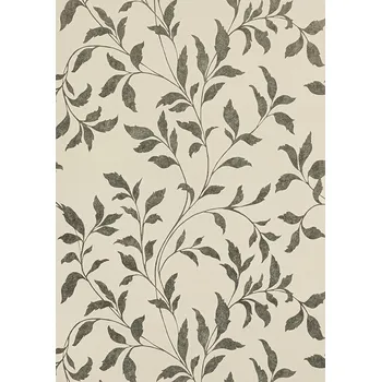 Tapeta Tapeta se stříbrným listovým vzorem (701561)