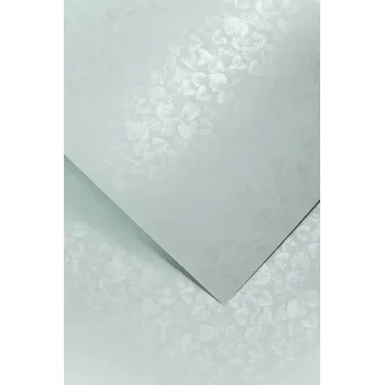 Kancelářský papír Ozdobný papír A4 Listy šedý 250 g 20 listů