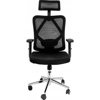 Otočná kancelářská židle FURVERO černá