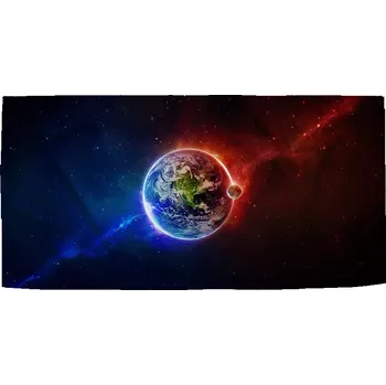 Sablio Ručník Planeta Země - 70x140 cm