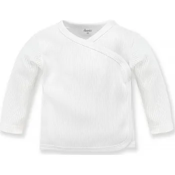 PINOKIO Košilka vroubkovaná zavinovací Lovely Day uni bílá vel. 68