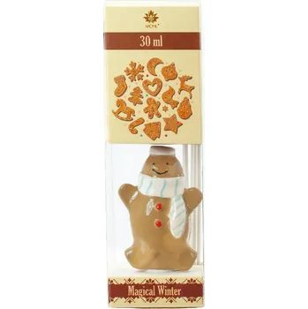 Aroma difuzér ARÔME Keramický tyčinkový difuzér Perníček, Magical Winter 30 ml