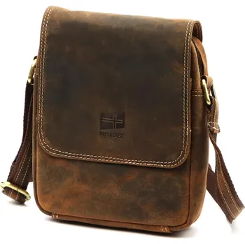 Kabelka Pánské crossbody Nordee DOH-GM-04 koňaková + doprava zdarma