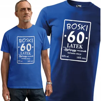 Pánské Tričko k 60. narozeninám Dárek Božský 60 Limitovaná edice 4XL
