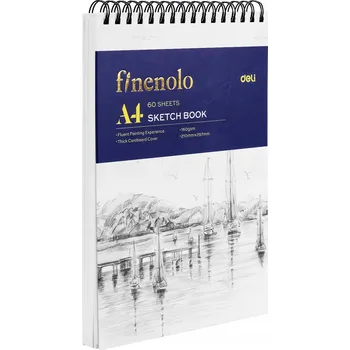 Výtvárné potřeby Skicák Deli A4 60 ks