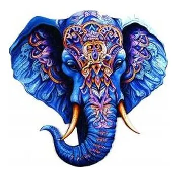 Dřevěná hračka Puzzle 174 drewniane Słoń