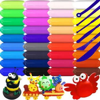 Modelovací hmota Modelovací hmota Pěnová Plastelína Sternhoff 12 barev pro děti Věk 3+