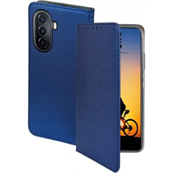 Pouzdro na mobilní telefon Flipový Pouzdro MBM pro Huawei Nova Y70 modrý