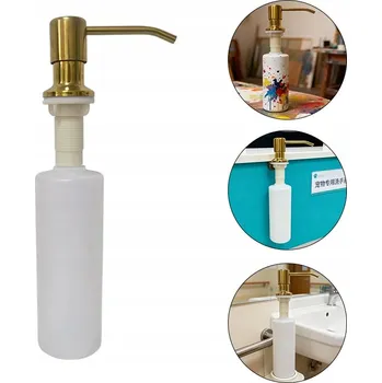 Dávkovač mýdla Ruční dávkovač mýdla Bomevarica, lahvička dávkovače, 350 ml