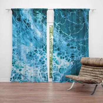 Závěs Sablio Závěs Magická modrá: 2ks 140x250cm