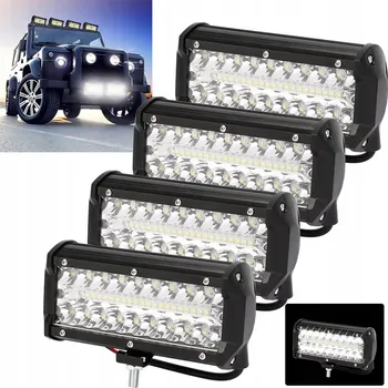 Pracovní světlo 4x LED pracovní světlo 12V 24V 400W COMBO HALOGEN reflektor pro traktor
