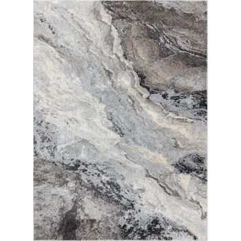 Koberec Dywany Łuszczów Kusový koberec Fusion 9613 l. grey/dark grey Rozměry koberců: 140x190