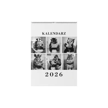 Kalendář Kalendarz 2026 Zwierzęta na siedząco - praca zbiorowa