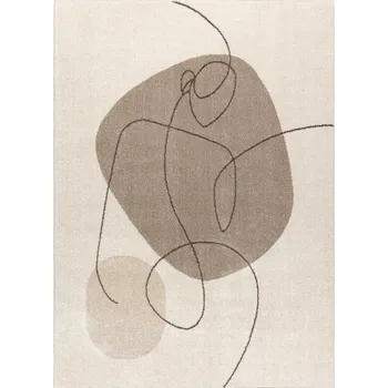 Koberec Dywany Łuszczów Kusový koberec Fusion 8299 cream/beige Rozměry koberců: 80x150