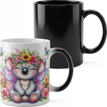 MAGICKÝ HRNEK 330ML S POTISKEM – ZVÍŘATA MEDVÍDEK KOALA