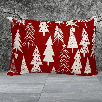Dekorativní polštářek Potah na polštář vánoční, Složení materiálu 100%polyester