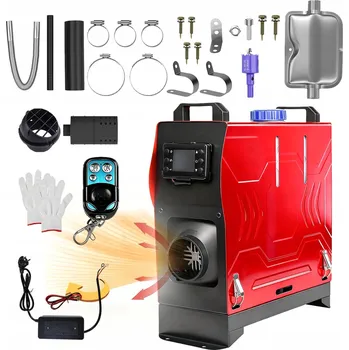 Průmyslové topidlo Naftové topení vzduchový naftový ohřívač s ventilátorem 8kW - Nezávislé topení