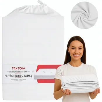 Prostěradlo PROSTĚRADLO BAVLNA ELASTAN S GUMIČKOU 160 X 200 + 35 CM PREMIUM, SILNÉ, PŘÍJEMNÉ