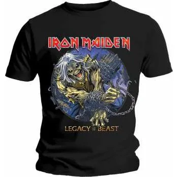 Pánské tričko Merch Iron Maiden: Tričko Eddie Chained Legacy XXL 2020