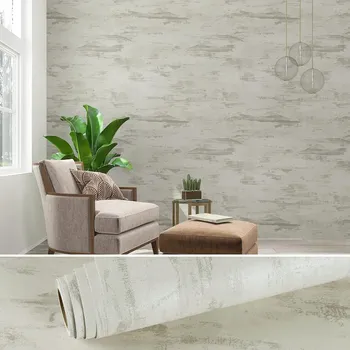 Tapeta Samolepicí tapeta s vzhledem Betonu Šedá, nástěnná Fólie 60 x 900 cm