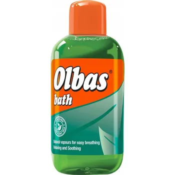 Koupelový olej Olej Do Koupele Éterické oleje Odblokuj ucpaný nos Olbas Relax 400 ml