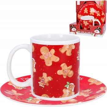 Zestaw prezentowy świąteczny hrnek i perník kamenina dítě