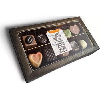 Bonboniéra Sablio Pralinky V tomto domě - 10 ks pralinek