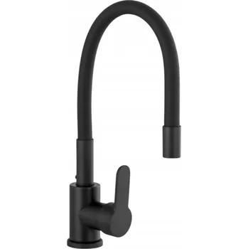 Vodovodní baterie Kuchyňská stojánková baterie Garmand AquaFlex černá
