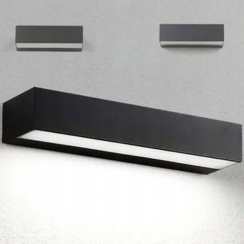 Venkovní osvětlení 1 KS LED Lampa Bílá Studená Fasádní Nástěnná Venkovní Svítidlo IP65 20cm