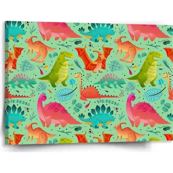 Obraz Sablio Obraz Dinosauři v trávě - 60x40 cm