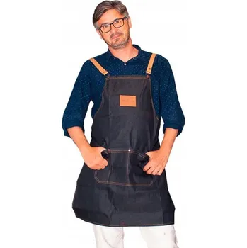 Kuchyňská zástěra Kadeřnická zástěra JEANS 75x65 EUROSTIL