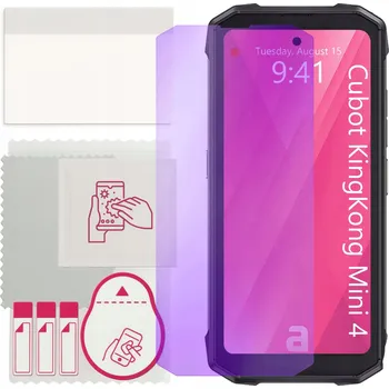 Pouzdro na mobilní telefon Hybridní Sklo Anti-Blue 9H na displej pro Cubot KingKong Mini 4