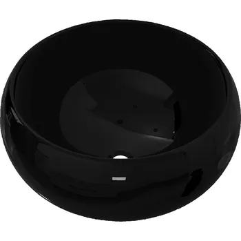 Umyvadlo Umyvadlo na desku kulaté VidaXL černé