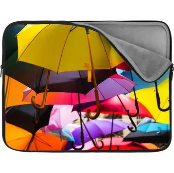 pouzdro na notebook Sablio Obal na notebook Deštníky - 13"