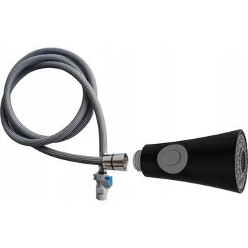 Vodovodní baterie Kuchyňská baterie Garmand Calda černá, šedá