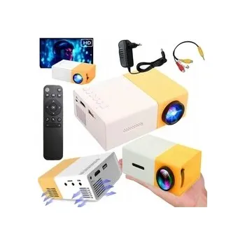 Projektor LED Projektor GCS MINI PROJEKTOR FULL HD LED bílý