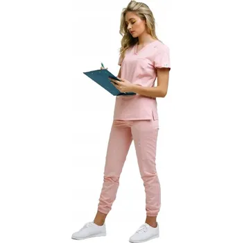 Pánská mikina Mikina lékařská mikina SpaWear NATALIE pudrově růžová L