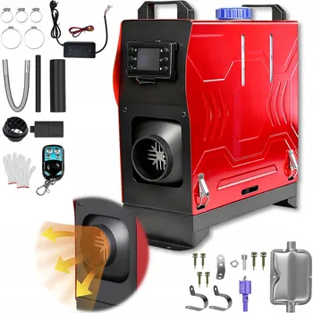 Ventilátor topení a klimatizace Nezávislé topení 8kW 12V 24V Naftové topení s LCD